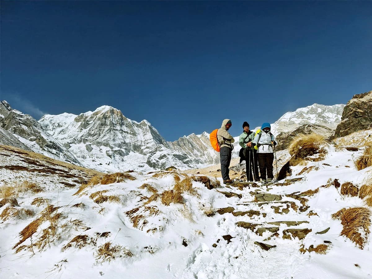 short annapurna base camp trek 5 days