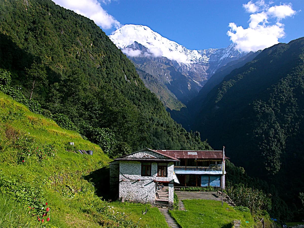 shortest abc trek from pokhara