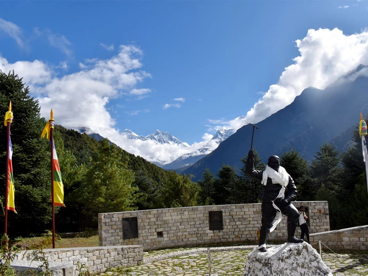 everest view from syangboche