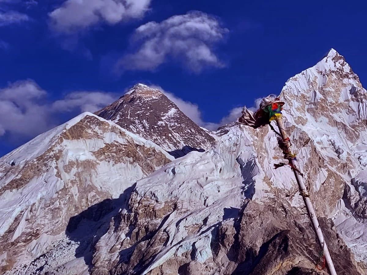 everest view from Kalapattar