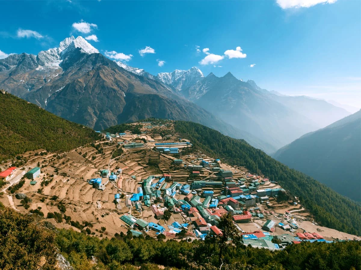 Namche bazar village