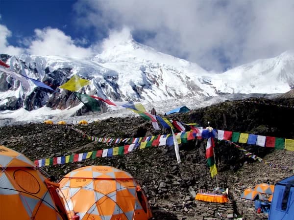 Camping In Manaslu Tsum Valley Trek