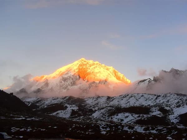 View From Lobuche During Ebc Trek Days 8 Days