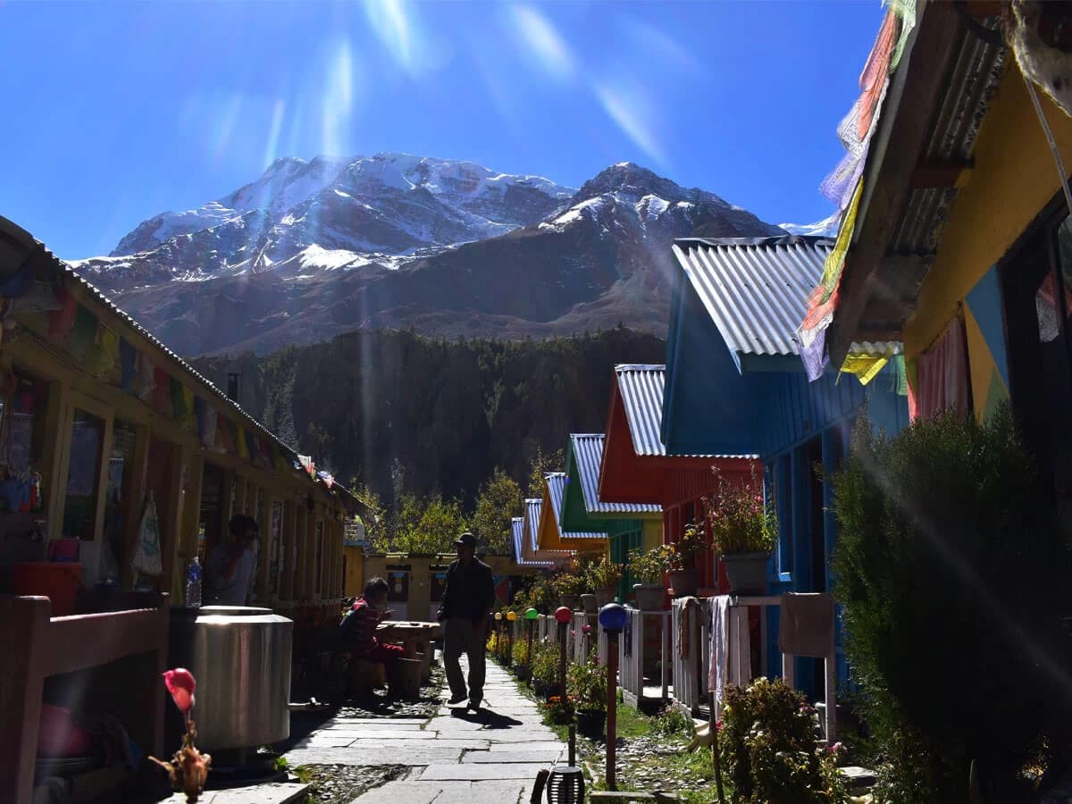 Typical House In Manag Valley