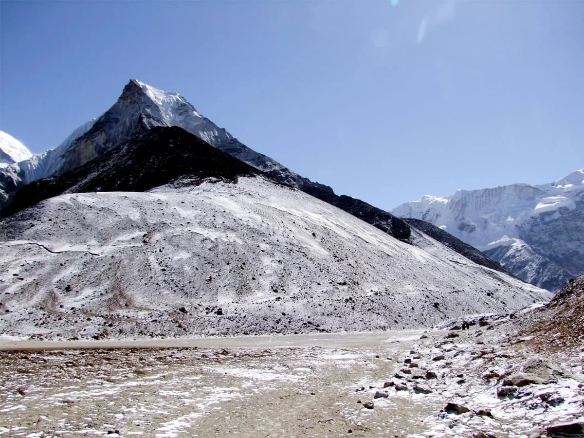 View Of Island Peak From Chhukung