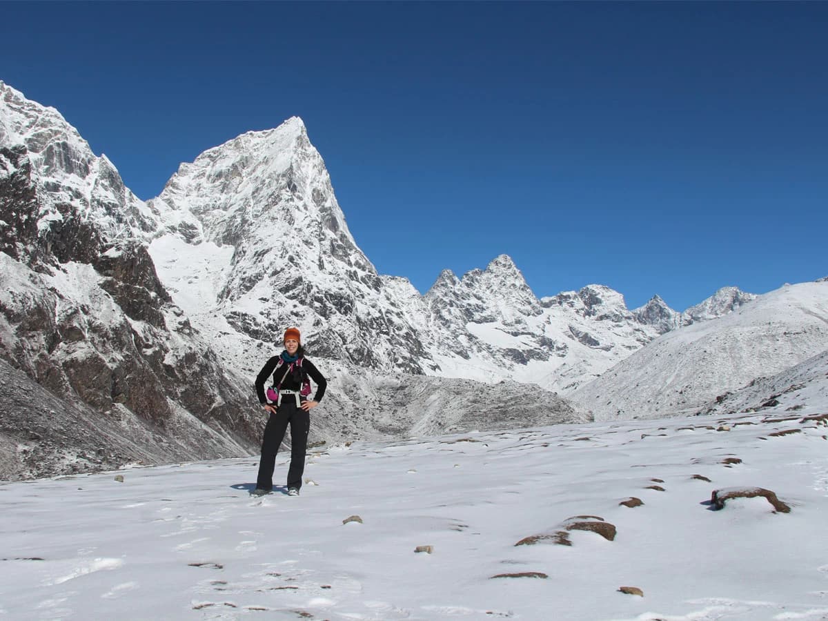 View Of Lobuche Peak